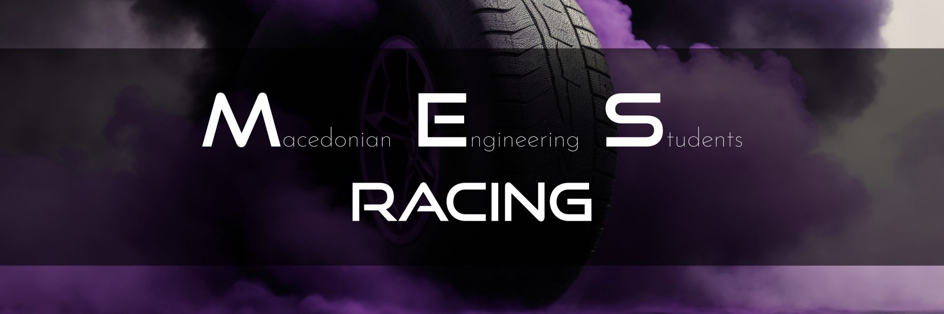 MES racing title banner